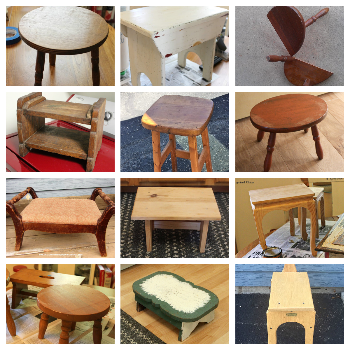 14 Thrifted Stool Upcycle Ideas Organized Clutter